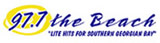 97.7 The Beach Logo