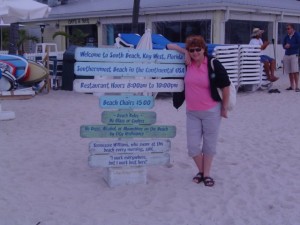 Jenn at Key West BP Cruise 2011