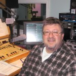 Daryl in the studio at CKDO