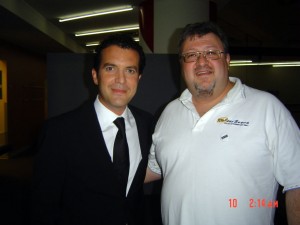 Daryl with Rick Mercer