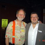 Daryl backstage with Valdy - 2008